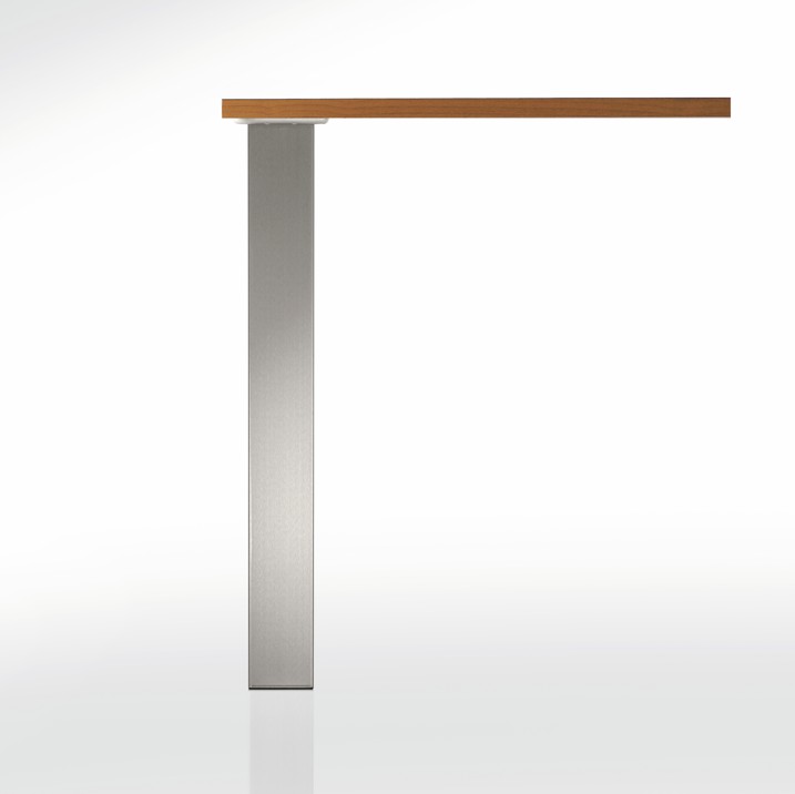 Pied de table Quadra 80 x 80 mm